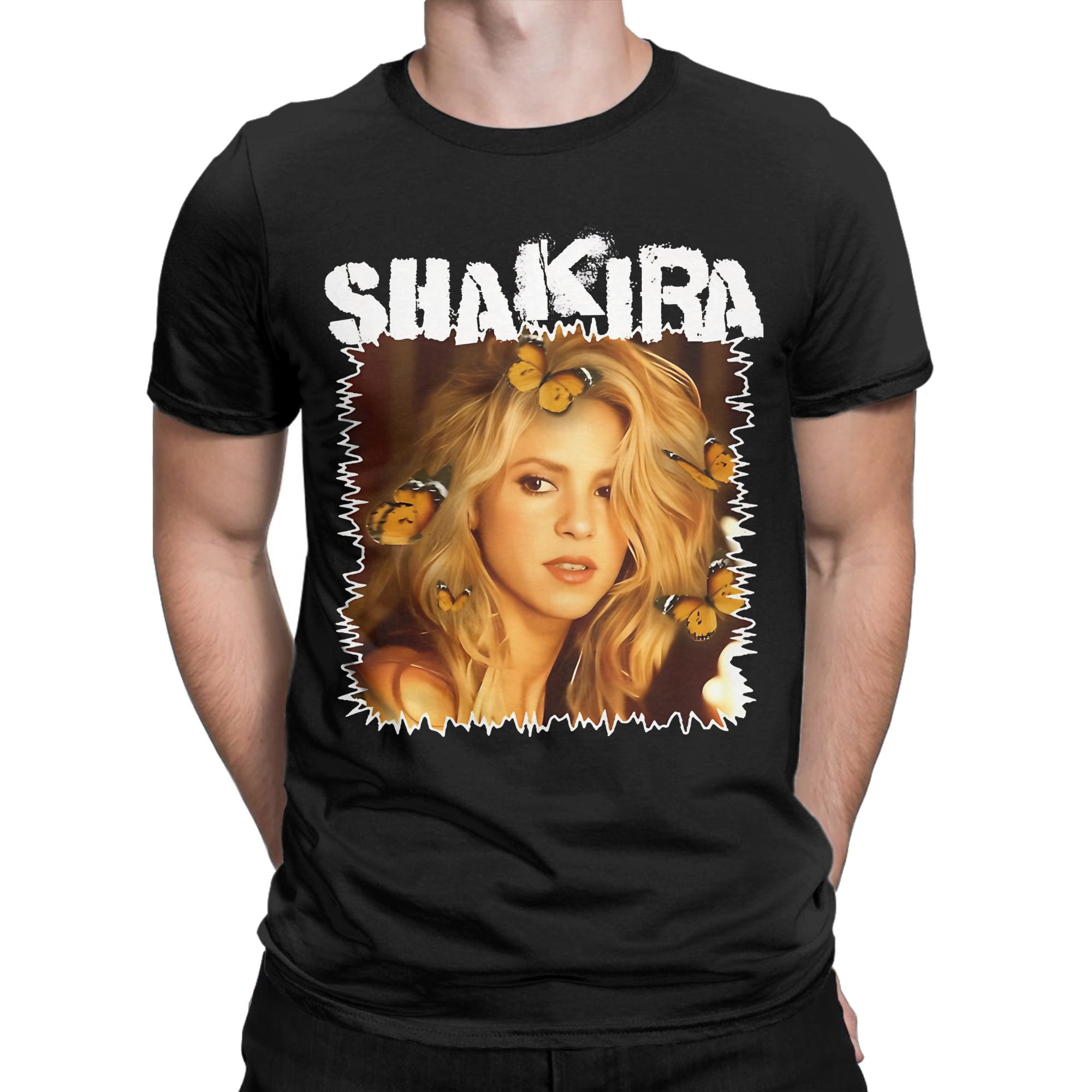 Kaus Pria Wanita Kaus Shakira  - Summer Clothing Ideas For Women ulasan dan harga