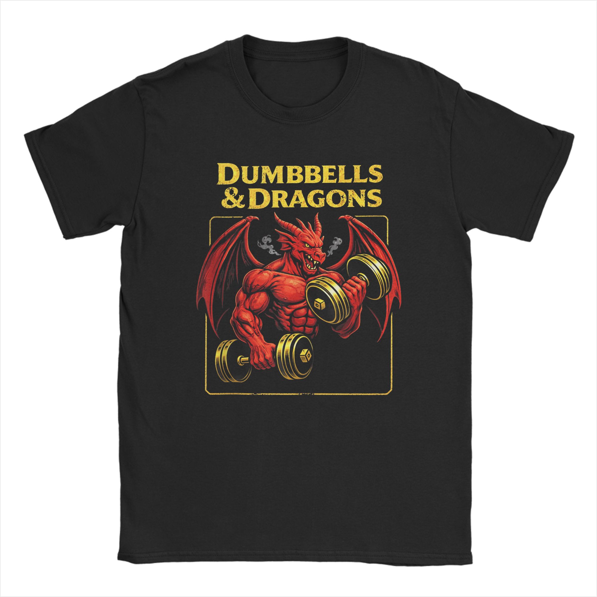 Kaos Gym Dumbbells and Dragons - Summer Clothing Ideas For Women ulasan dan harga