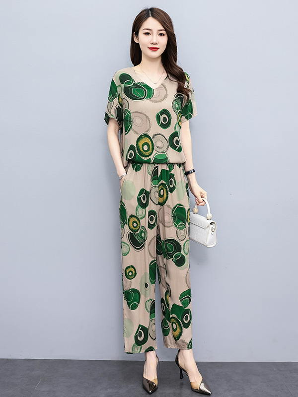 Set Dua Potong Lengan Pendek G - Summer Clothing Over 60 ulasan dan harga