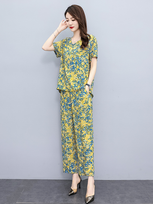 Set Dua Potong Lengan Pendek G - Summer Clothing Over 60 ulasan dan harga