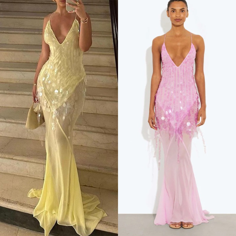 Gaun Mermaid Eropa Cantik Berg - Summer Clothing Amazon ulasan dan harga