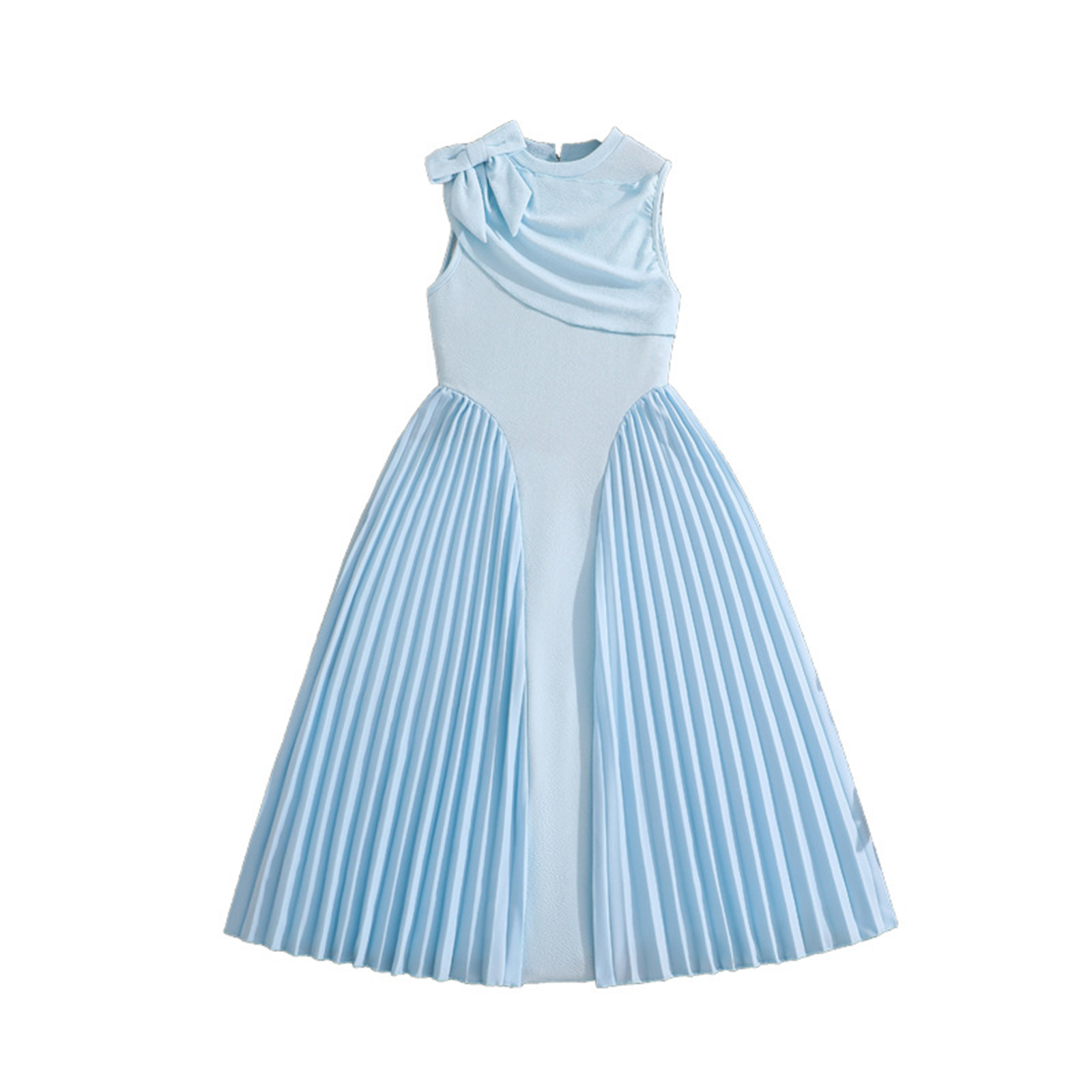 Gaun A-Line Tanpa Lengan Warna - Summer Clothing Kids Sale ulasan dan harga