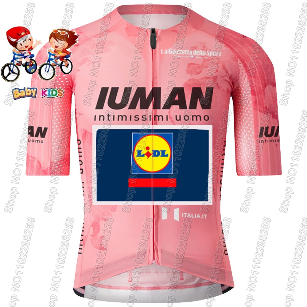 Set Jersey Bersepeda Tim Lidl  - Summer Clothing Kids Sale ulasan dan harga