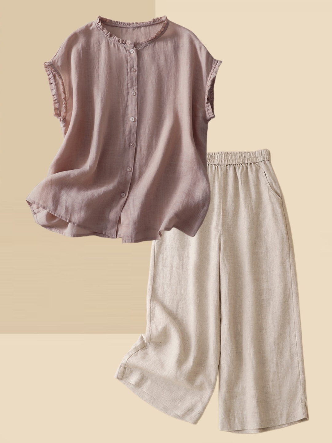Setelan Dua Potong Kemeja Katu - Summer Clothing Over 60 ulasan dan harga