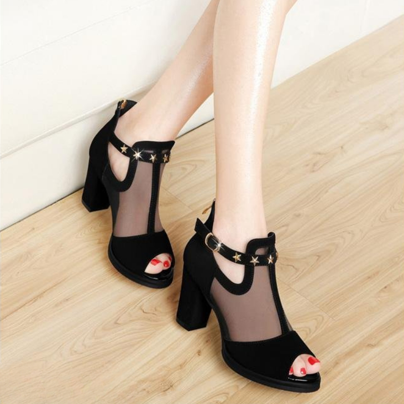 Sandal Wanita Hak Tinggi Model - Summer Clothing Office ulasan dan harga
