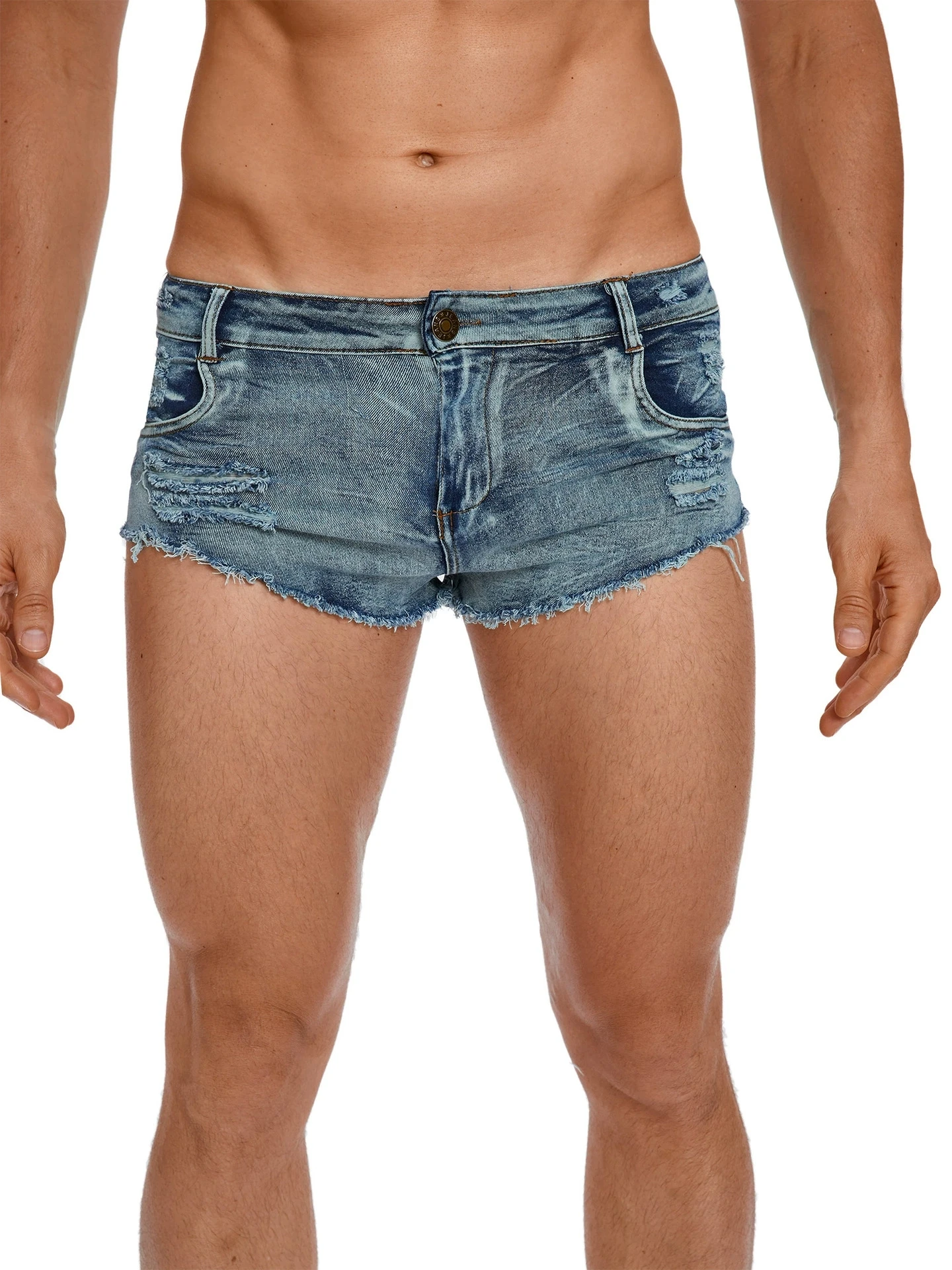 Celana Pendek Jeans Pinggang R - Summer Clothing Vintage ulasan dan harga