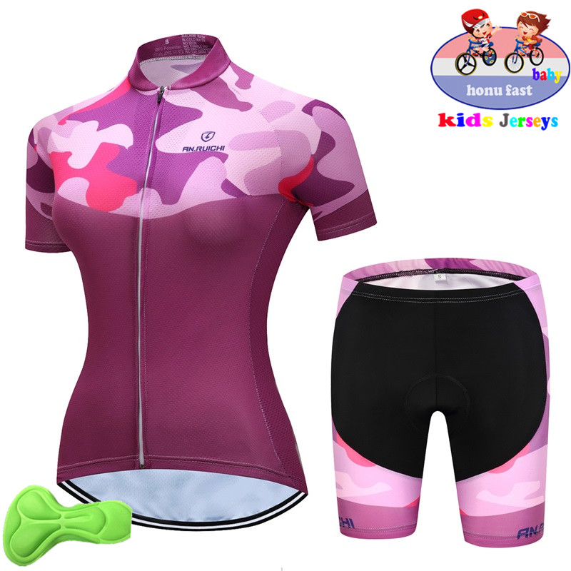 Set Jersey Bersepeda Lengan Pe - Summer Clothing Kids Sale ulasan dan harga