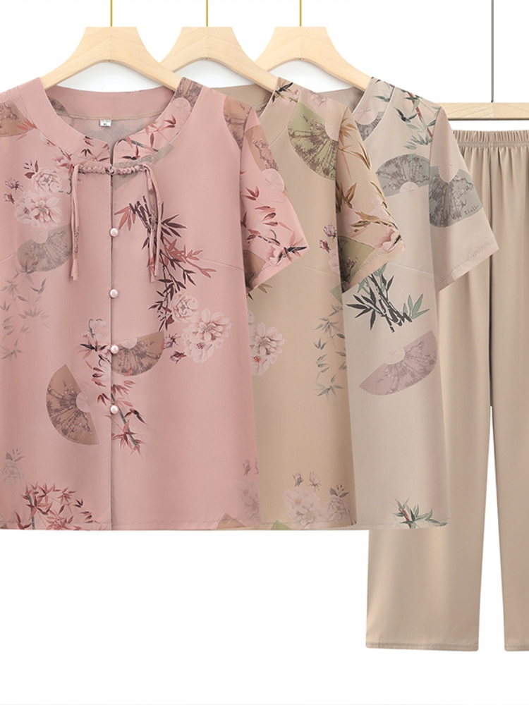 Set Dua Potong Lengan Pendek M - Summer Clothing Over 60 ulasan dan harga