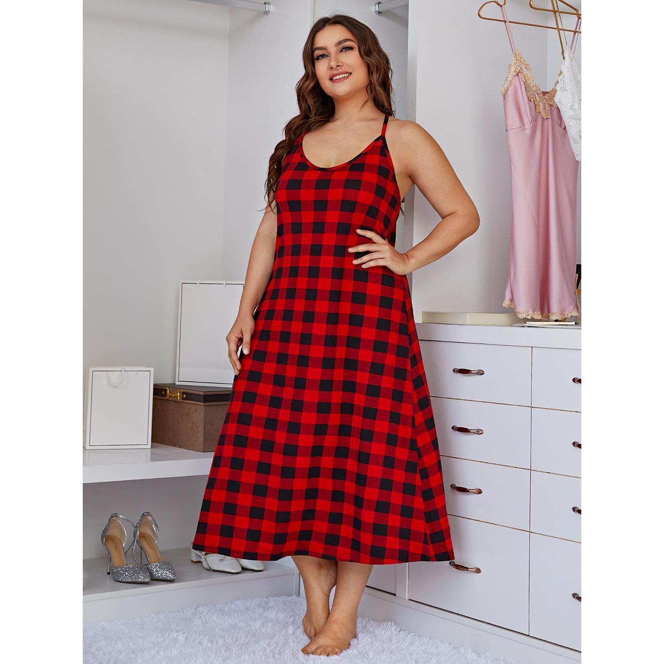 Gaun Tidur Ukuran Besar Wanita - Summer Clothing For Plus Size Women ulasan dan harga
